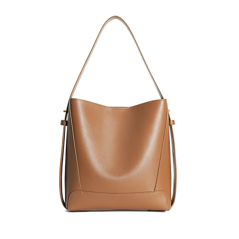 Étoile de Paris™ | Sac seau à bandoulière en cuir pour femme
