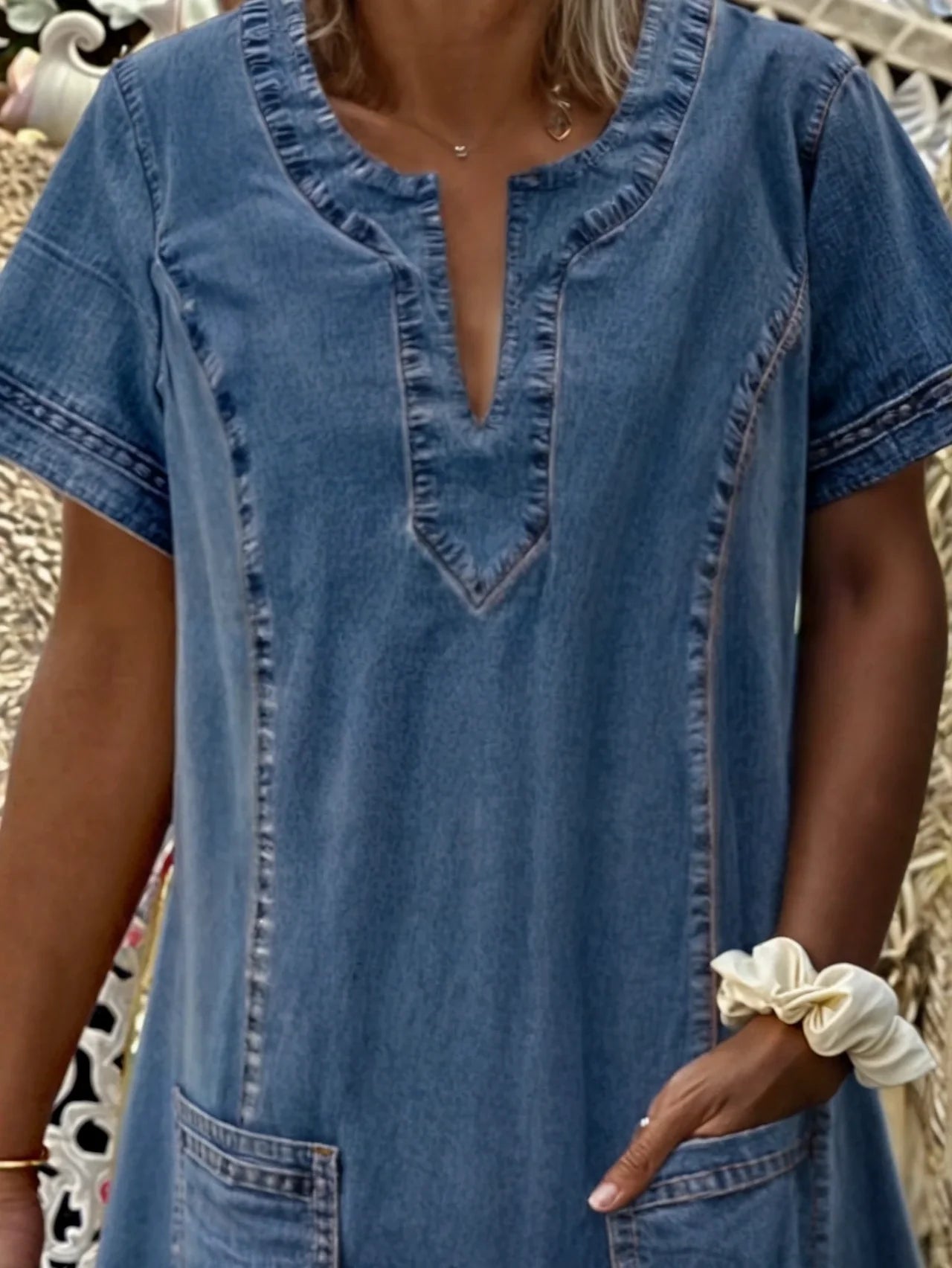 Étoile de Paris® | Robe en denim doux