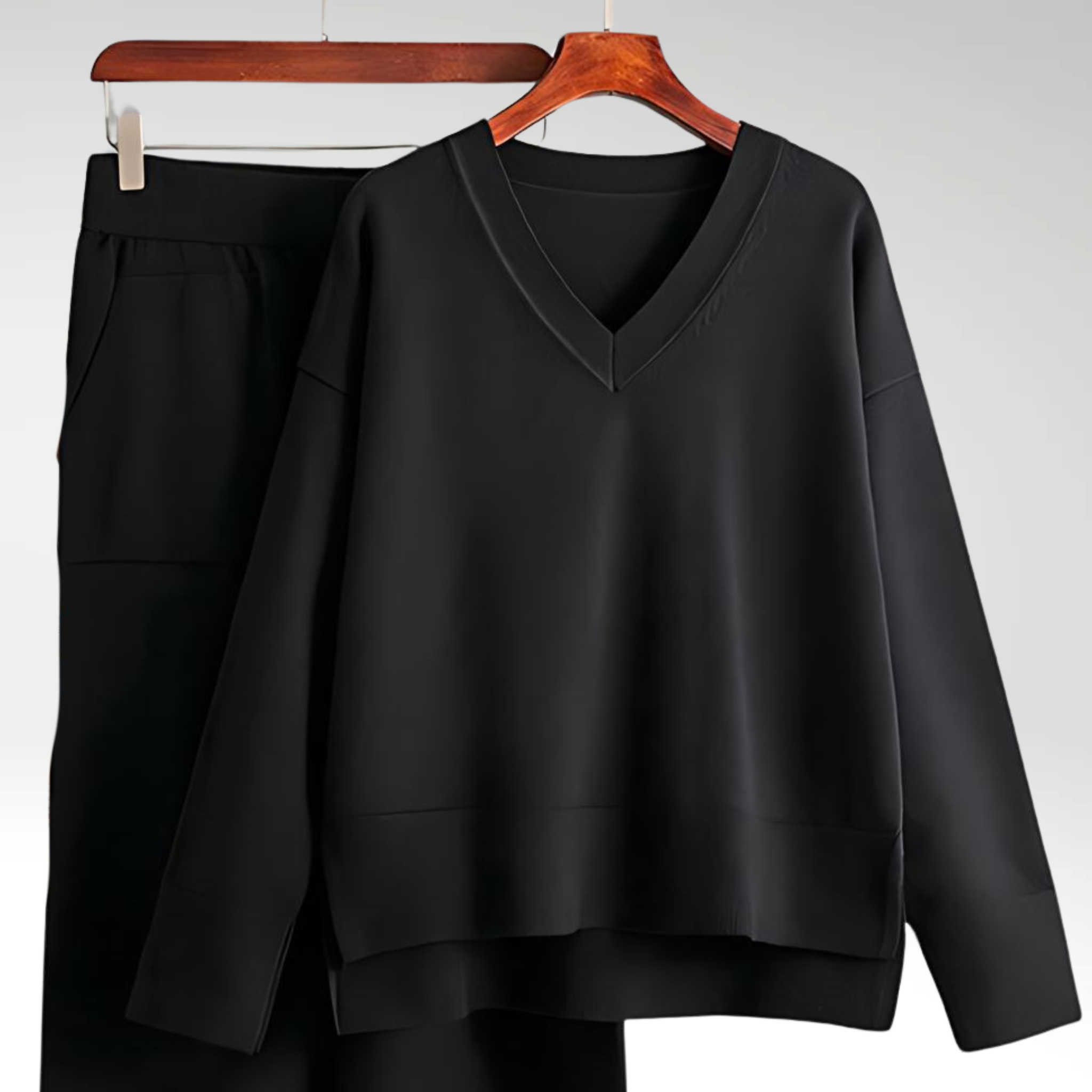 Étoile de Paris™ | Luxe V-Neck Deux Pièces Luxe à col en V