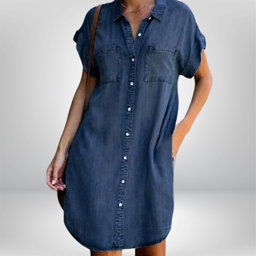 Étoile de Paris® |Robe en jean décontractée