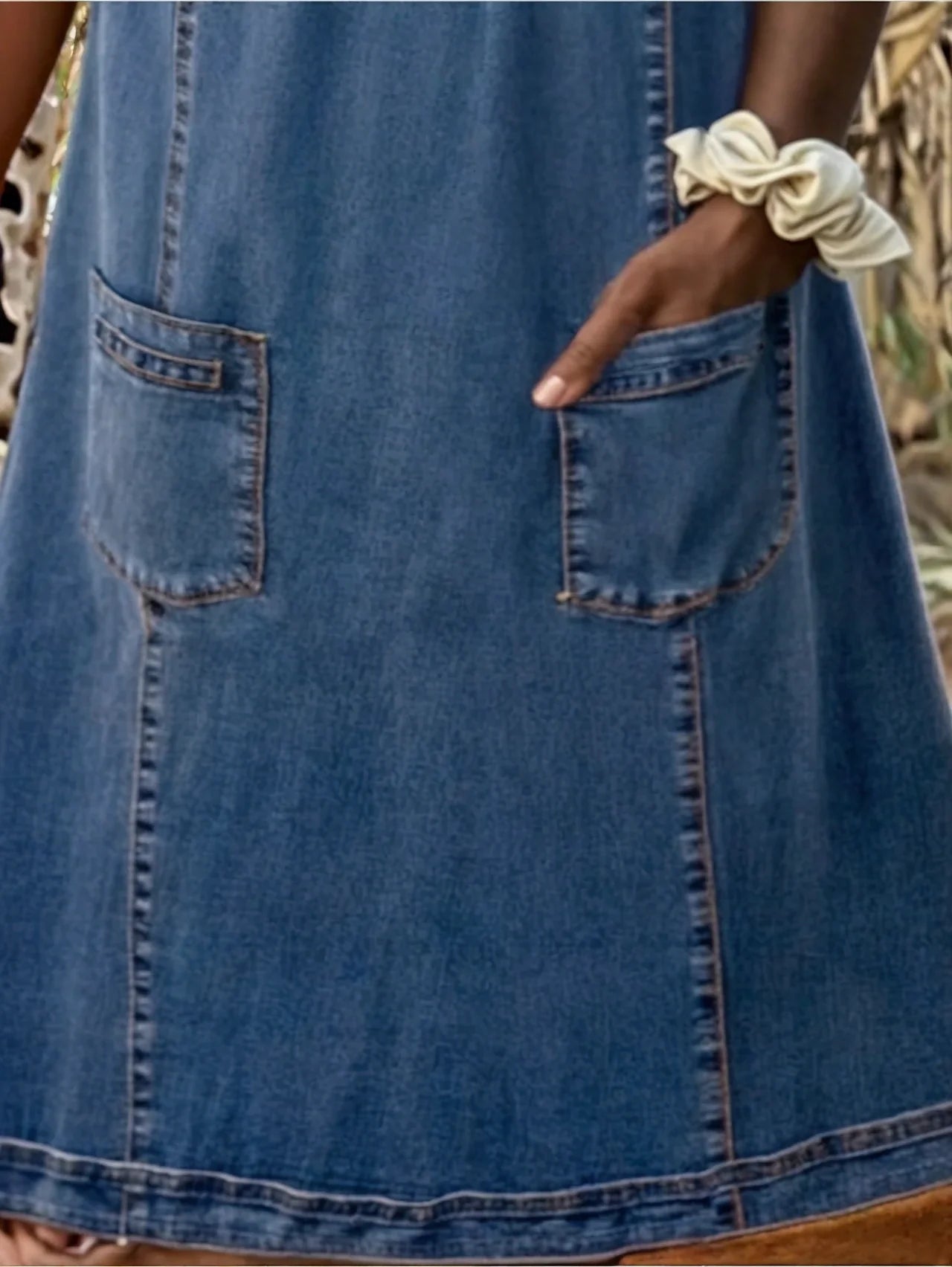 Étoile de Paris® | Robe en denim doux