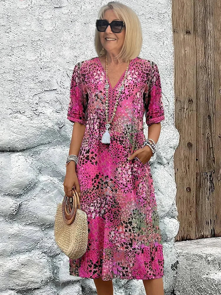 Étoile de Paris™ | Robe légère avec décolleté en V