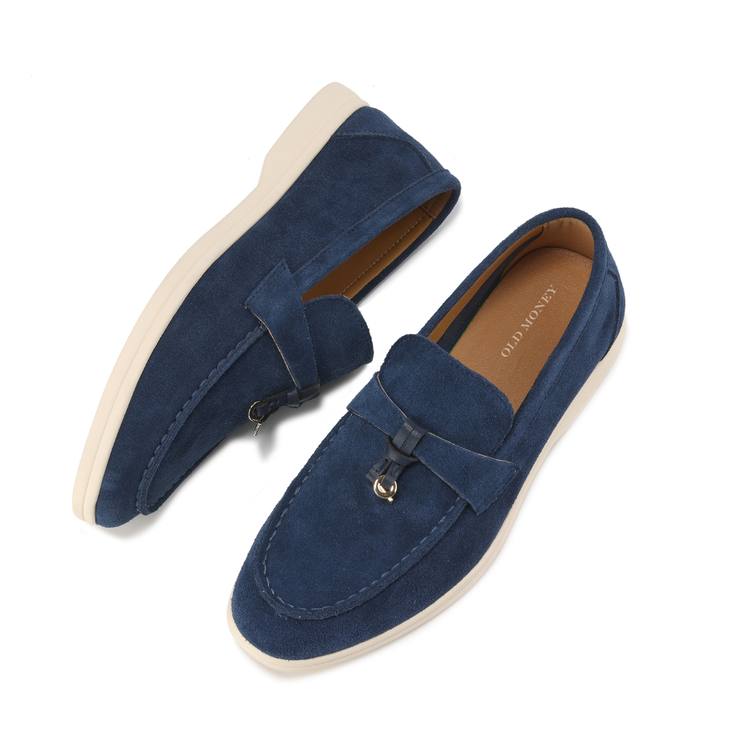 Étoile de Paris™ | Mocassins en daim Old Money