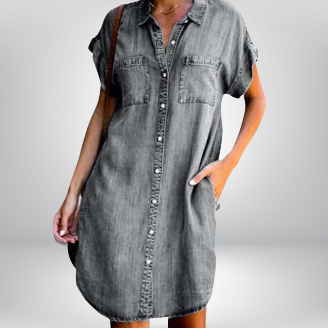 Étoile de Paris® |Robe en jean décontractée