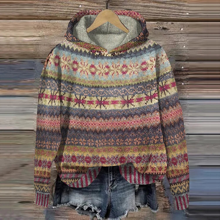 Étoile de Paris™ | Sweat à capuche intemporel à motif