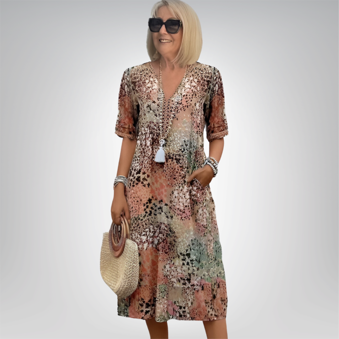Étoile de Paris™ | Robe légère avec décolleté en V