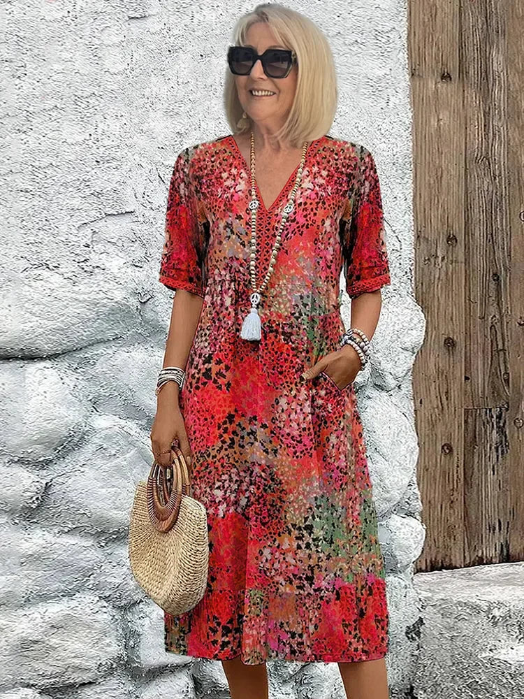 Étoile de Paris™ | Robe légère avec décolleté en V