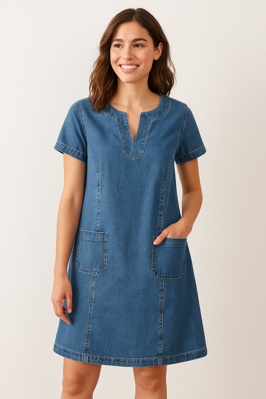 Étoile de Paris® | Robe en denim doux